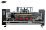 Corrugation Cardboard Folder Automatic Stitching Carton Box Machine